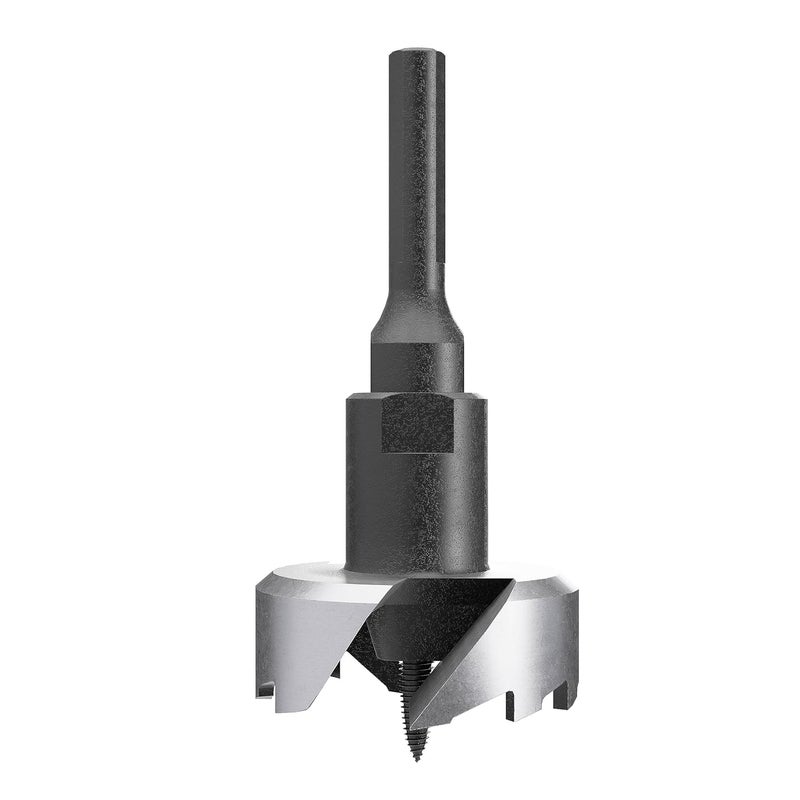 Greycore Tools Self-Feed Drill Bit – 2-Cutter Self Feed Drill 3-inch – Professional Boring Drill Bits for Woodworking – Aggressive Feed Screw Thread for Fast and Smooth Drilling - Image 5